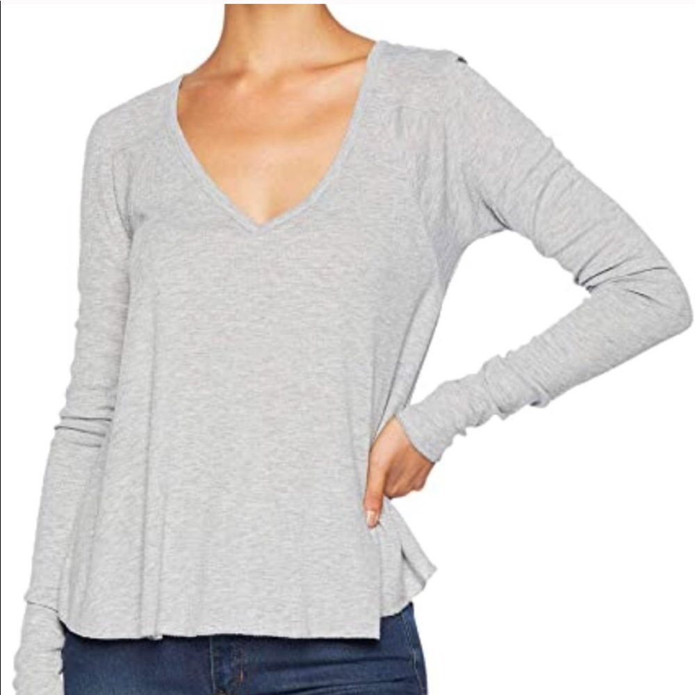 FREE PEOPLE Intimately Rock the Boat V neck